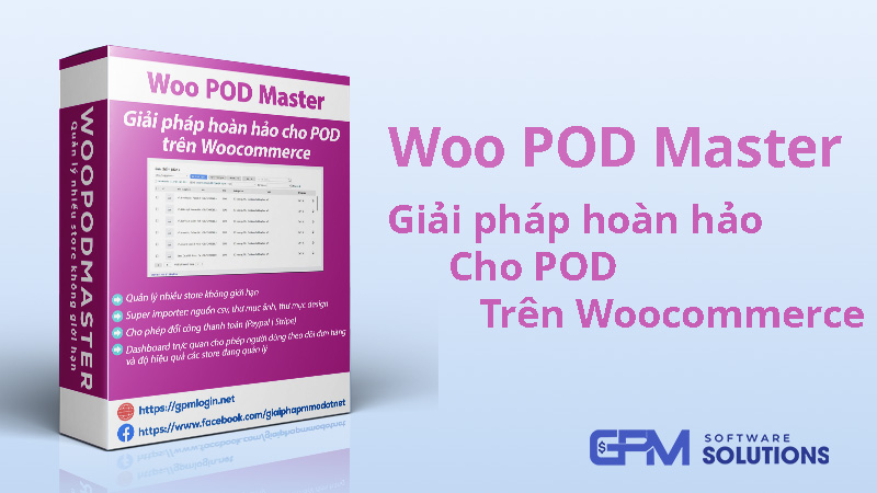 Woo POD Master – Giải pháp toàn diện cho POD trên Woocommerce