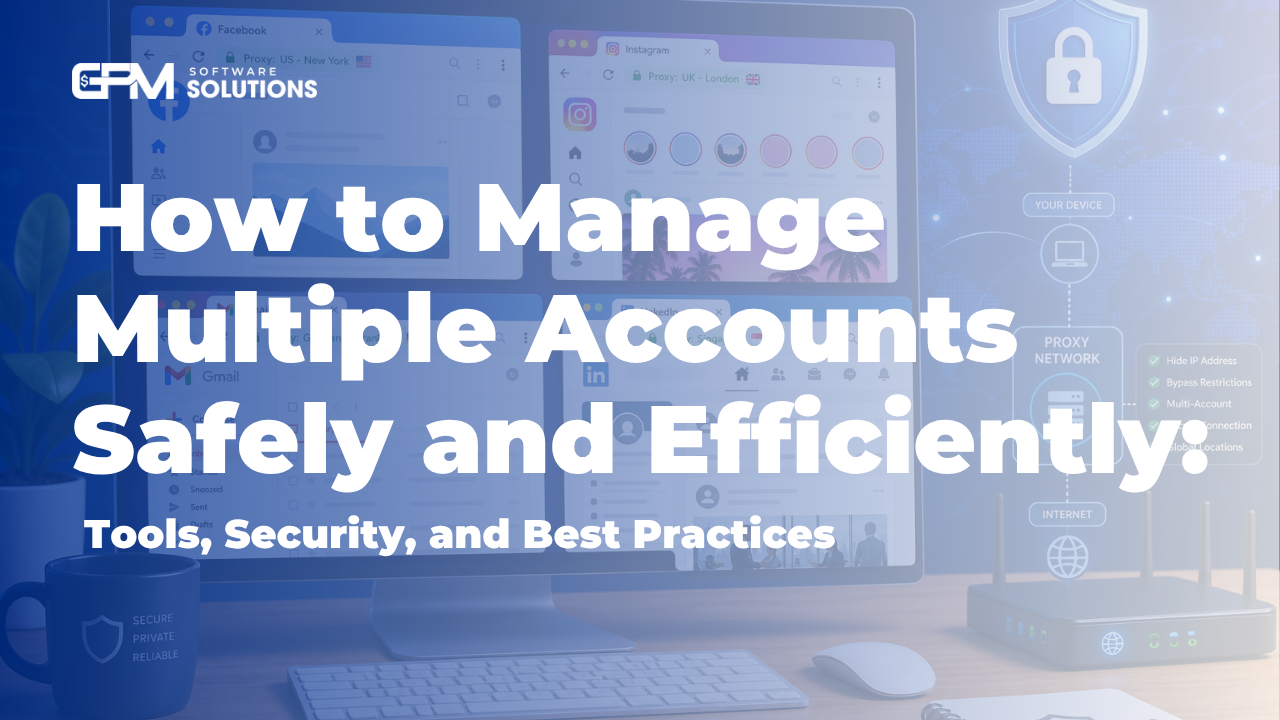How to Manage Multiple Accounts Safely and Efficiently: Tools, Security, and Best Practices